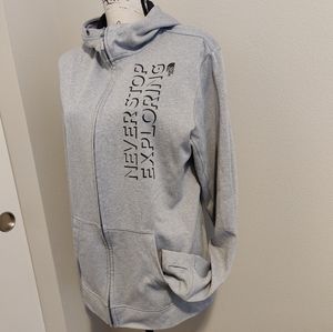 North Face zip-up hoodie